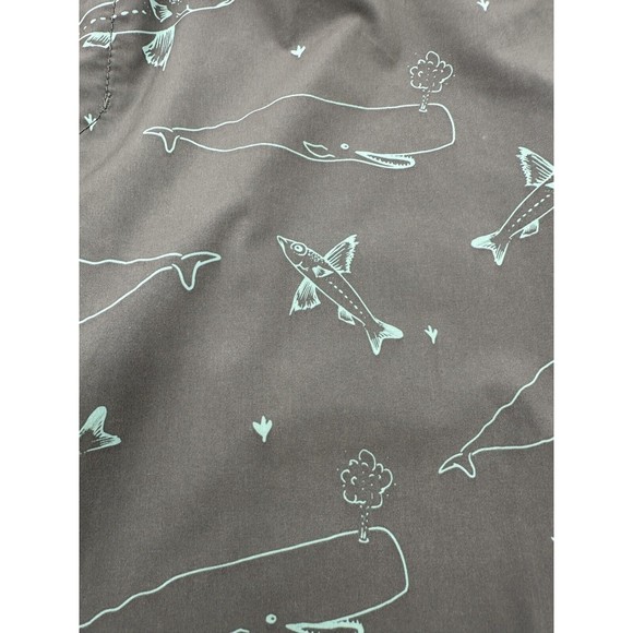 Travis Mathew Men Boardshorts M  Floral Print‎ Beach Surf Swimming 10  Inseam. - Picture 5 of 10